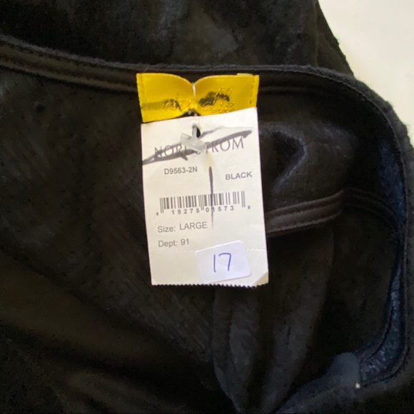 Dee Elle Mini Brocade Print Dress Black Large - Picture 9 of 10